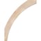 Ekena Millwork 5 1/2"W x 30"D x 38"H Thorton Smooth Knee Brace, Douglas Fir BRC06X30X38THR00SDF - alternate 3